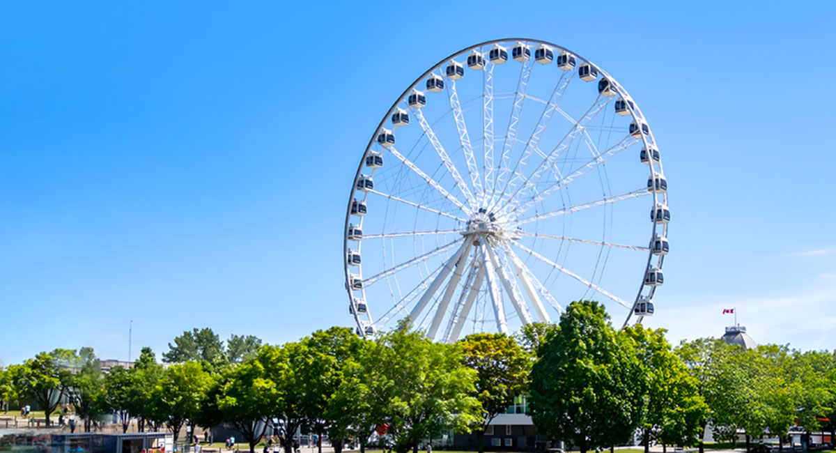 аттракцион колесо обозрения