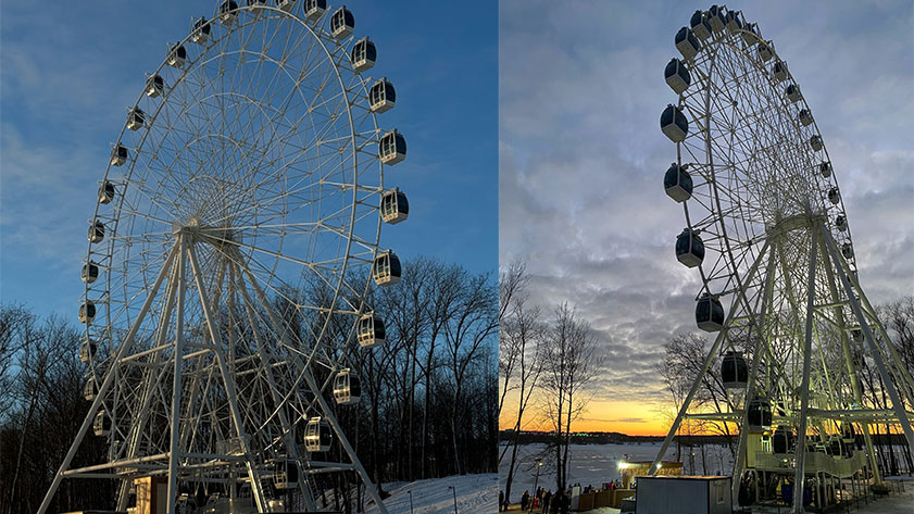 50m ferris wheel rides in Russia