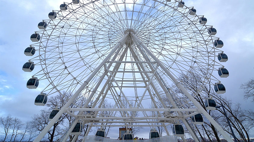 Beston ferris wheel rides in Russia